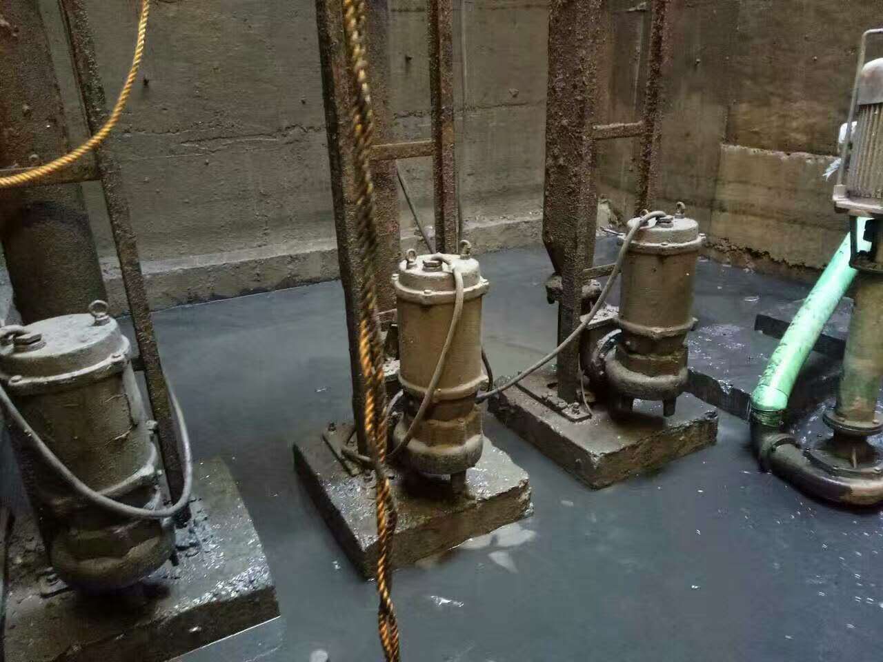 钦州污水池清理